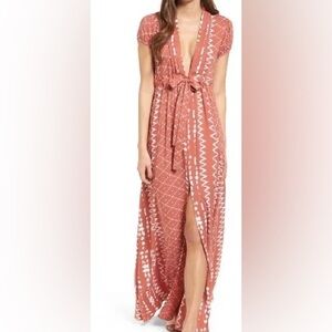 Tularosa Geo-Print Maxi Dress